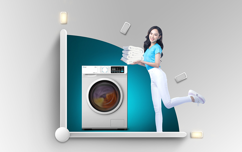 Giặt nhanh 15 phút phù hợp cho quần áo mỏng, nhẹ và ít bẩn