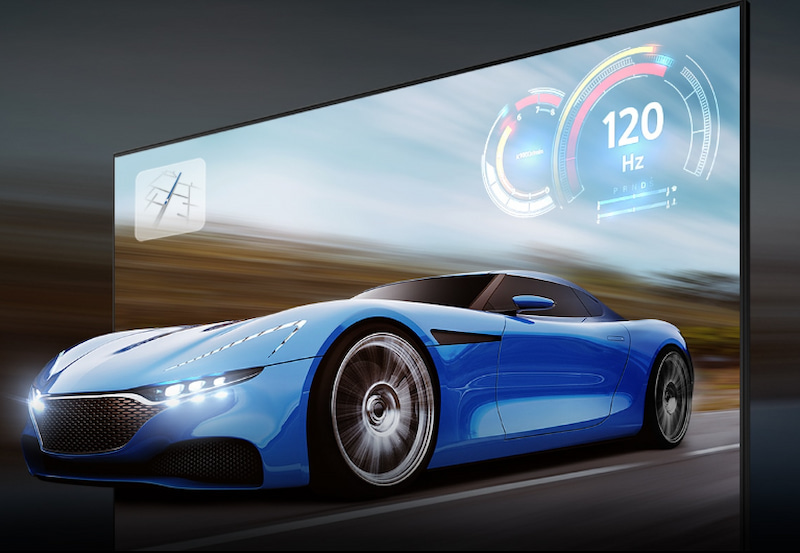 Hình ảnh chuyển động mượt mà từ Tivi QLED 4K QA75Q70B
