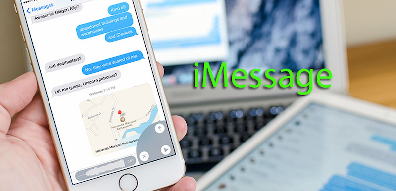 iMessage iPhone là một ứng dụng được Apple tích hợp sẵn 