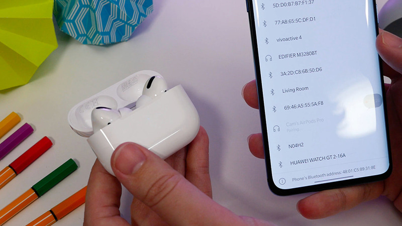 Hướng dẫn kết nối Airpods với điện thoại Android