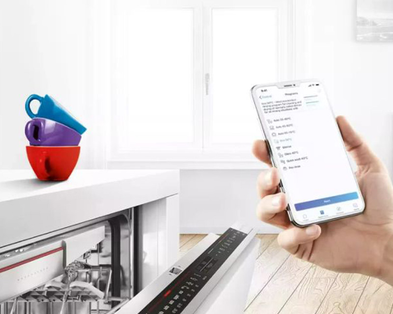 Kết nối thông qua app Home Connect 