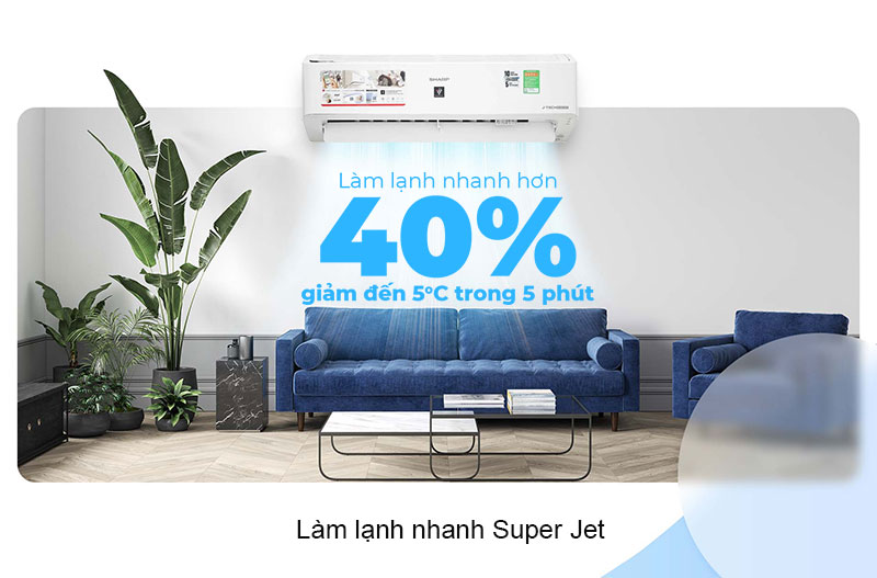 Công nghệ làm lạnh nhanh Super Jet