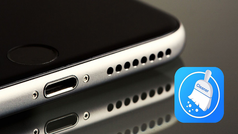 Làm sạch loa iPhone để loa không bị rè, nhỏ