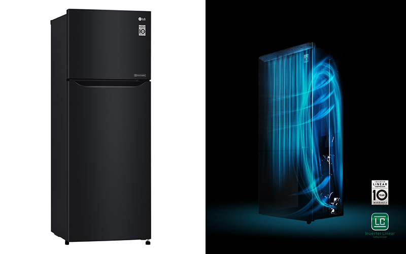 LG Inverter 209 lít GN-B222WB giúp tiết kiệm năng lượng tối ưu