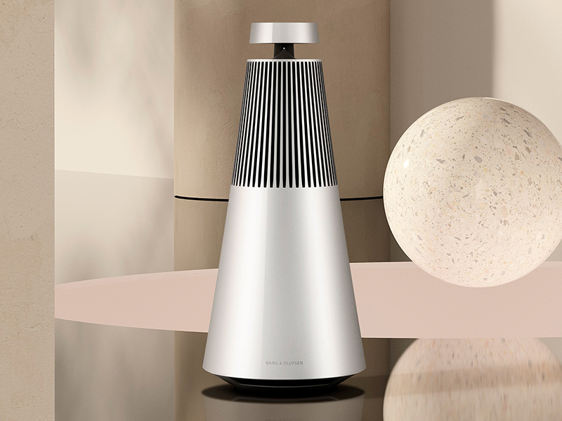 Loa Bluetooth B&O Beosound 2 Silver chất liệu nhôm