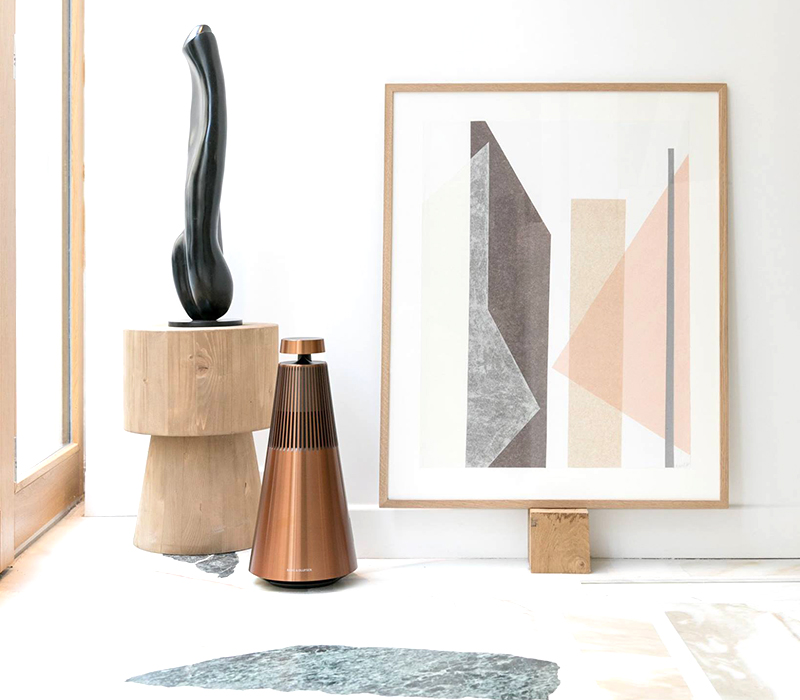 Loa B&O Beosound 2 Bronze thiết kế hình nón