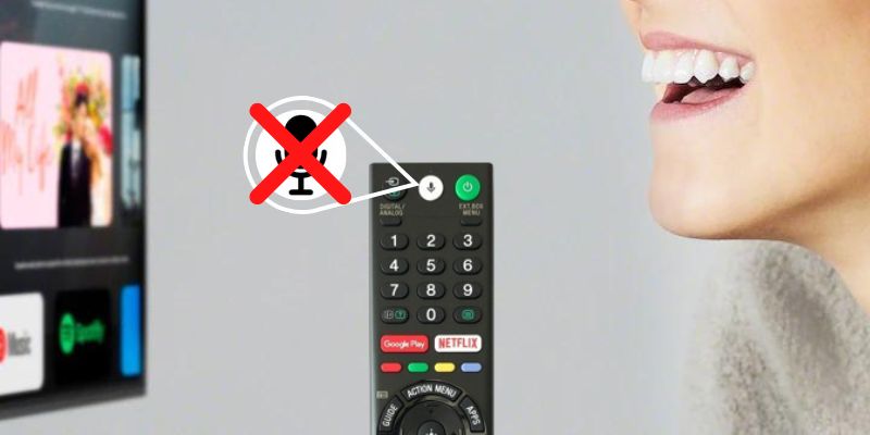 Không thể tìm kiếm bằng giọng nói trên remote của Sony