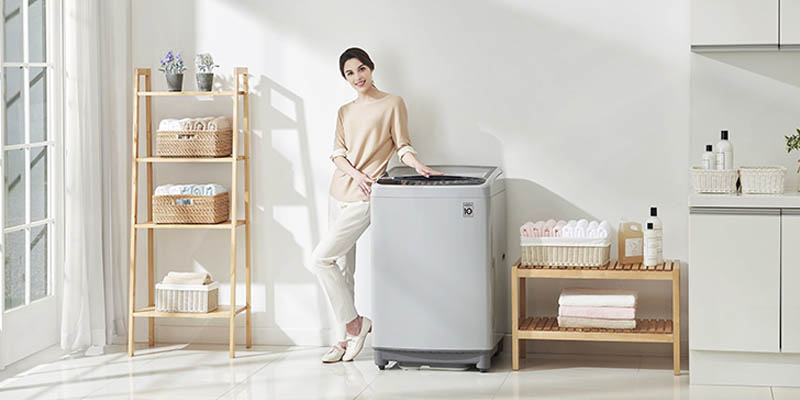 Máy giặt lồng đứng thường tốn nước hơn