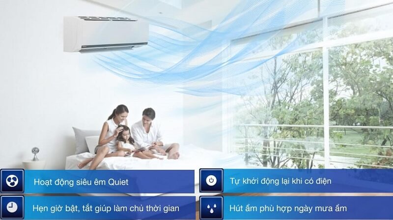 Máy lạnh Daikin Inverter 1.5 HP FTKB35WMVMV/RKB35WMVMV