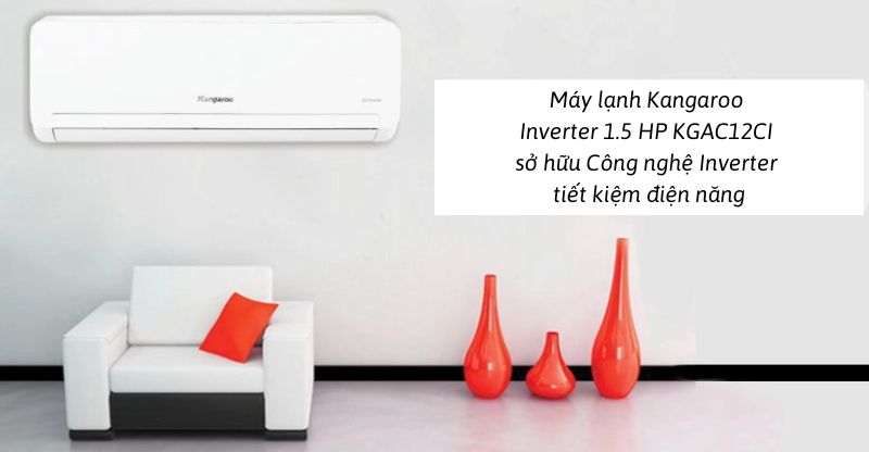Máy lạnh Kangaroo tiết kiệm điện năng 