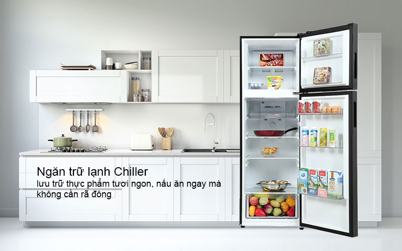 Ngăn trữ lạnh Chiller lưu trữ thực phẩm tươi ngon, nấu ăn ngay mà không cần rã đông