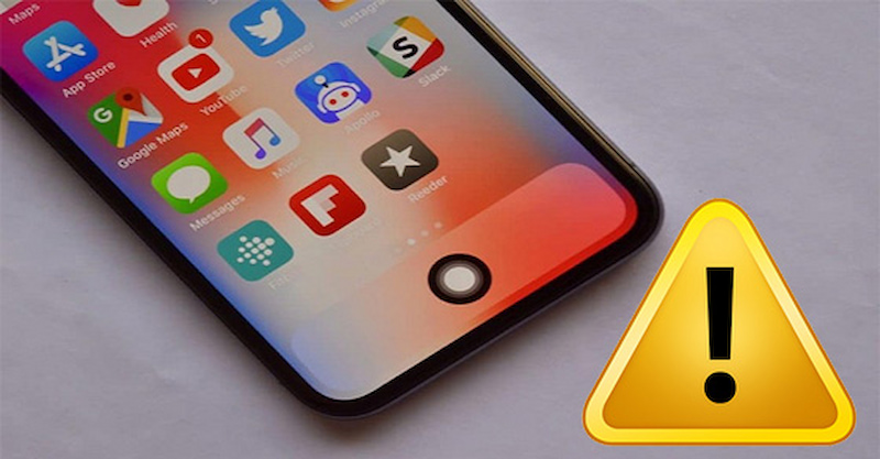 Nguyên nhân làm cho nút Home ảo trên iPhone bị lỗi