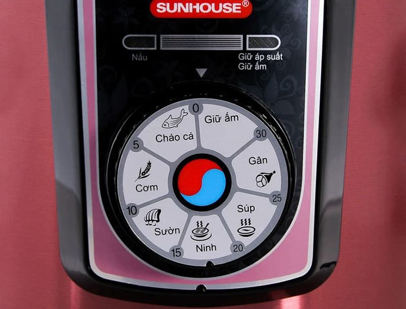Nồi áp suất điện SHD1755 có đa dạng các chức năng nấu