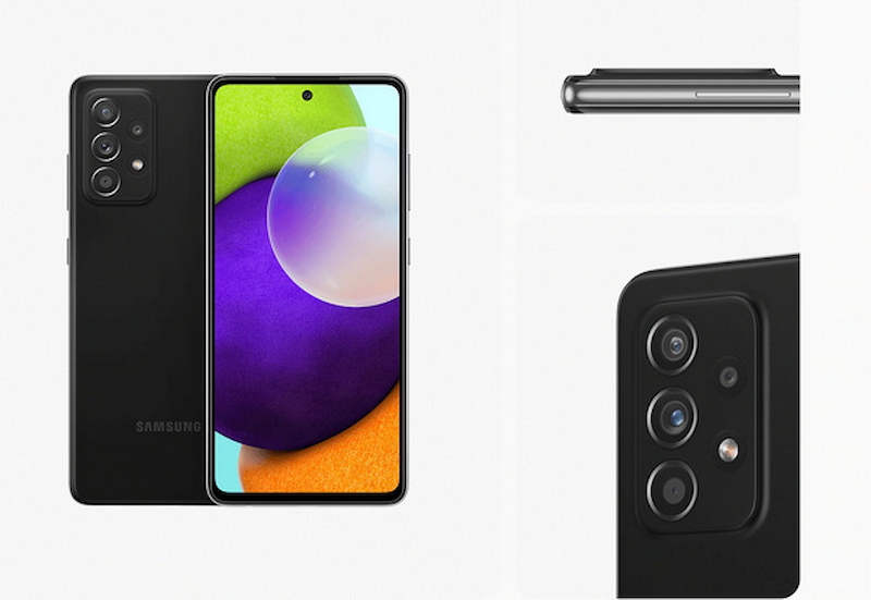Samsung Galaxy A52(8GB+128GB), Đen thanh lịch cá tính 