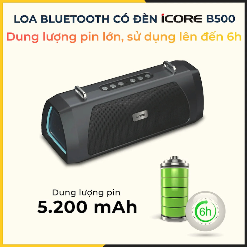 Sử dụng pin dung lượng lớn không lo gián đoạn 