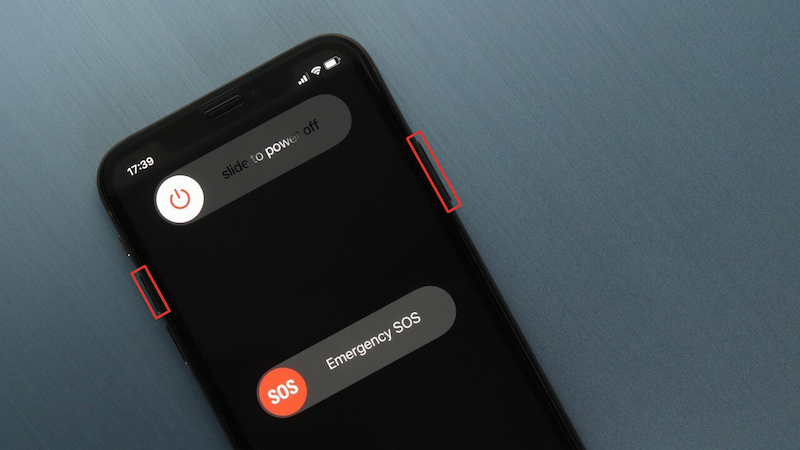 Sửa lỗi không bật được Bluetooth iPhone bằng cách khởi động lại điện thoại