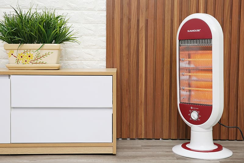 Sưởi điện hồng ngoại Sunhouse SHD7022 có thiết kế nhỏ gọn