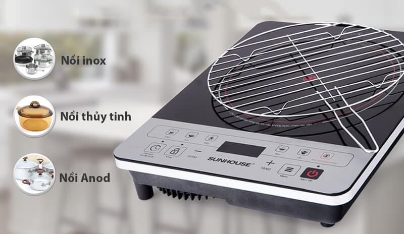 Thích hợp cho tất cả các loại nồi