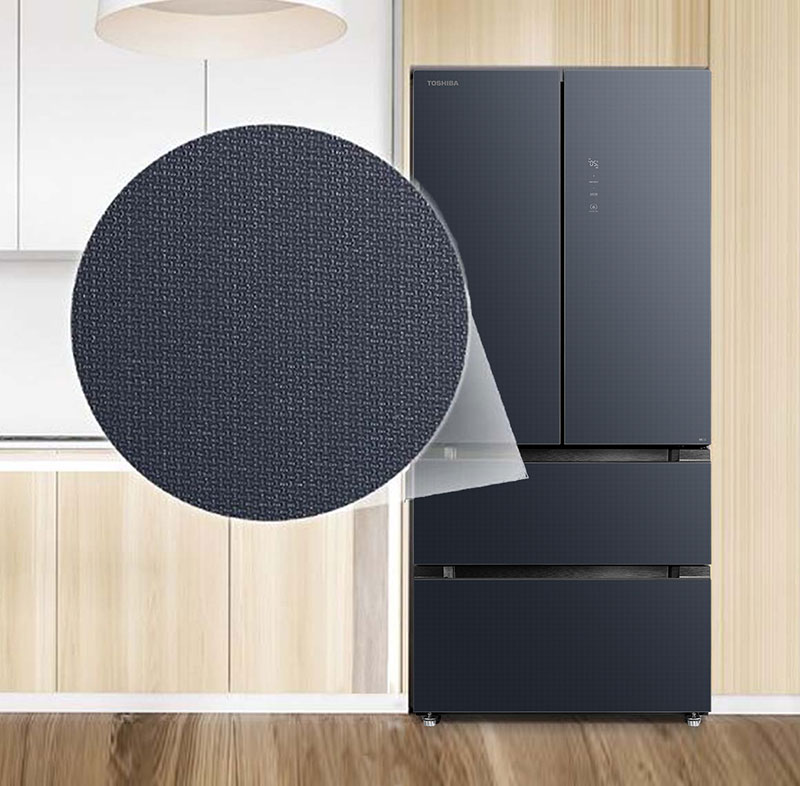 Thiết kế cửa kính sang trọng, vân dệt Nhật Bản