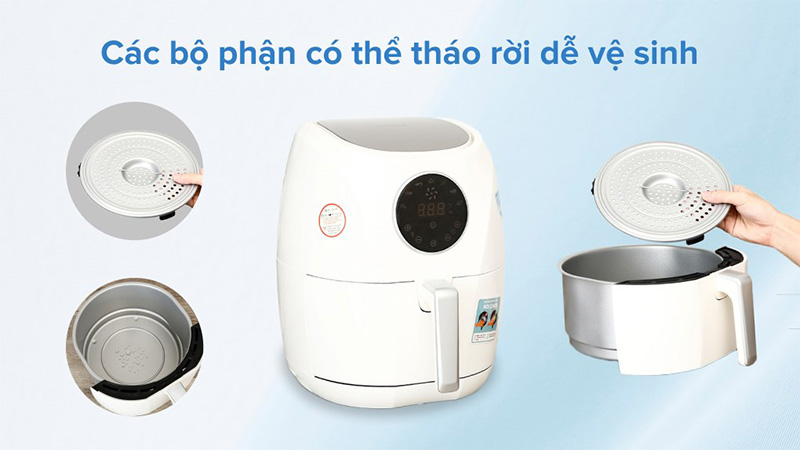 Thiết kế dễ tháo lắp