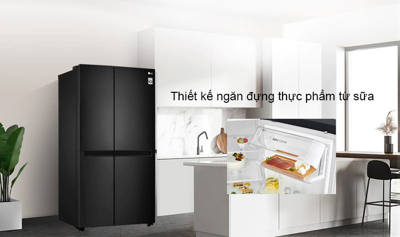 Thiết kế ngăn đựng thực phẩm từ sữa