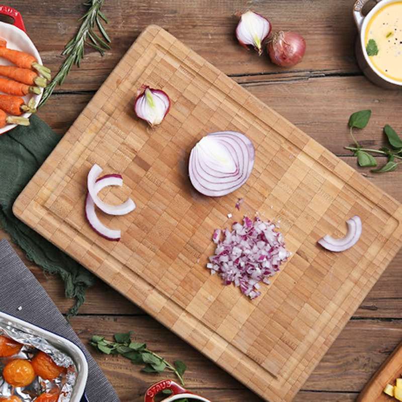 Thớt gỗ tre chống thấm nước hiệu quả