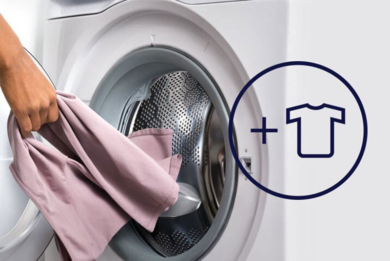 Tiện ích thêm quần áo khi đang giặt