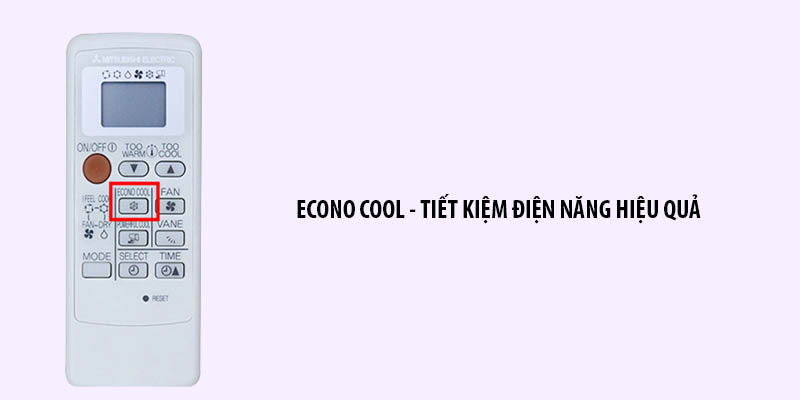 Tính năng Econo Cool trong máy lạnh là gì?