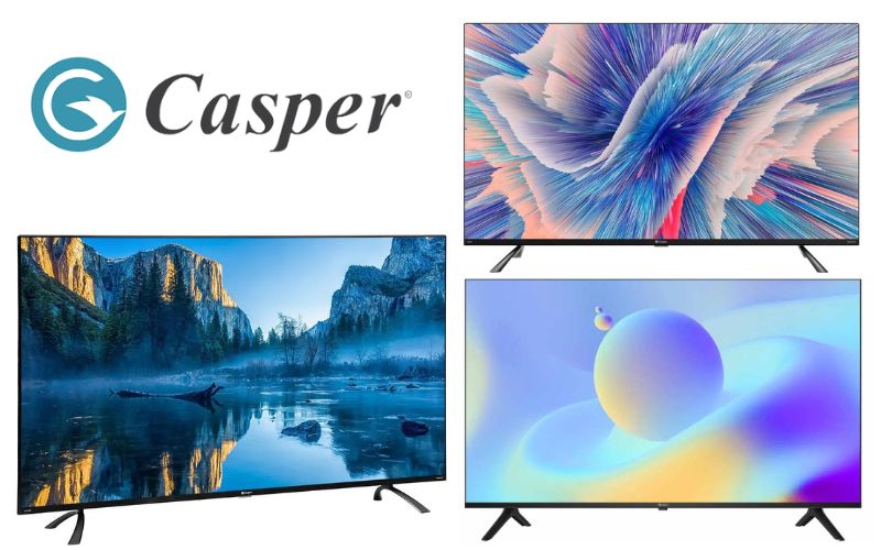 Các dòng tivi Casper có thiết kế khá tương đồng
