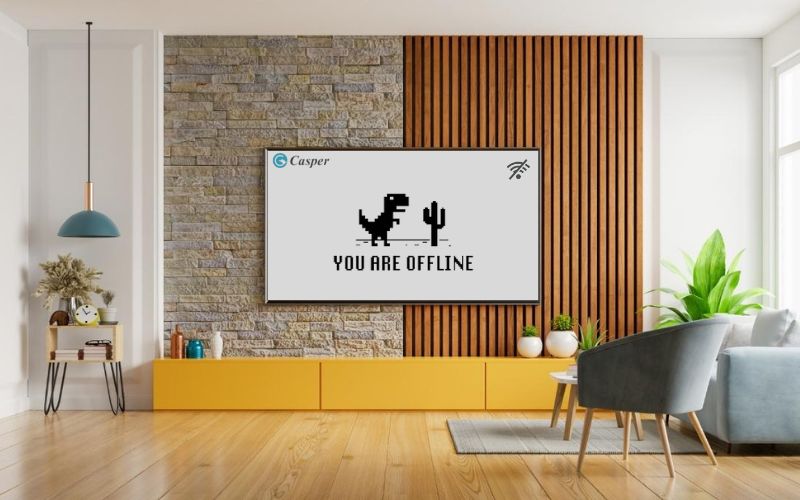 Tivi Casper xuất hiện tình trạng không kết nối Internet