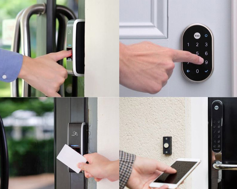 Tổng hợp các loại khóa điện tử phổ biến