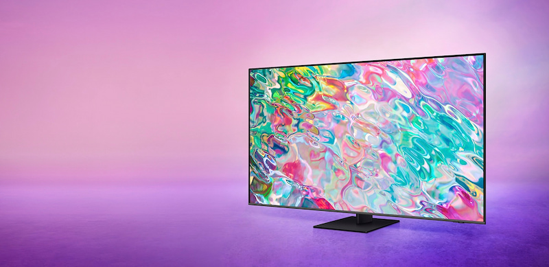 Tổng quan thiết kế của Smart Tivi QLED 4K Samsung 55 Inch QA55Q80B