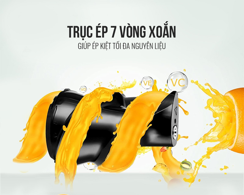 Trục ép 7 vòng xoắn