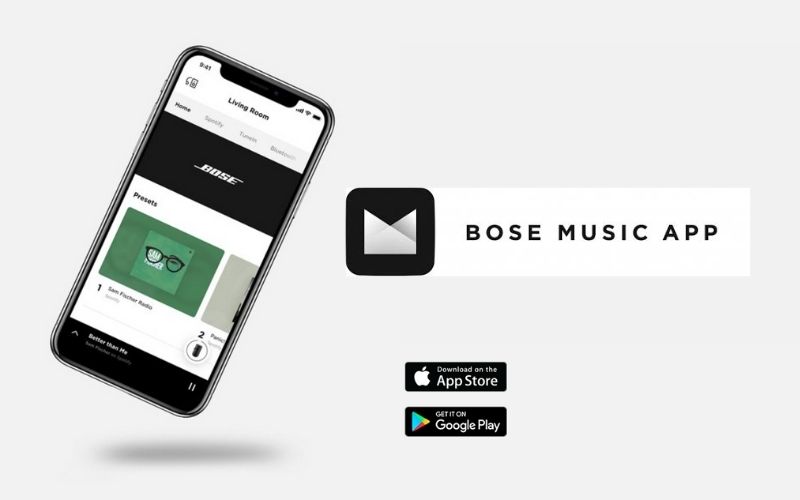 Bose Music App hỗ trợ điều khiển loa một cách dễ dàng