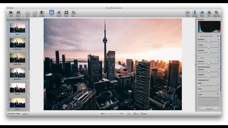 Ứng dụng chỉnh ảnh online trên điện thoại Photo Effects Pro