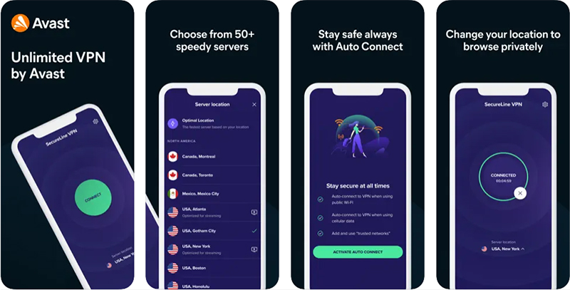 Avast Secureline VPN Proxy