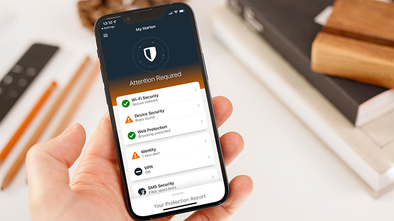 Ứng dụng bảo vệ điện thoại Norton 360: Mobile Security