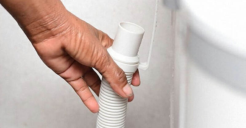 Vệ sinh sạch sẽ đường ống xả