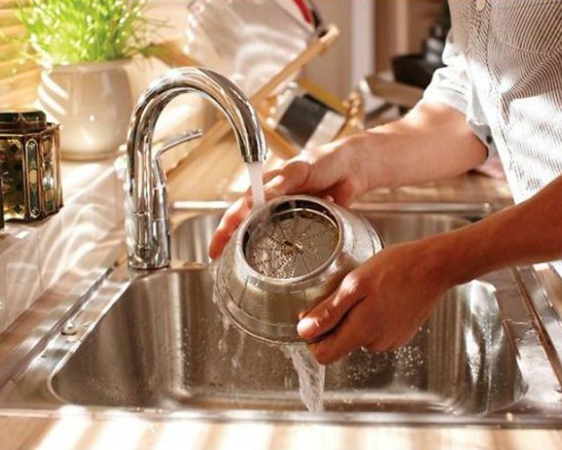 Vệ sinh sạch sẽ trước khi sử dụng