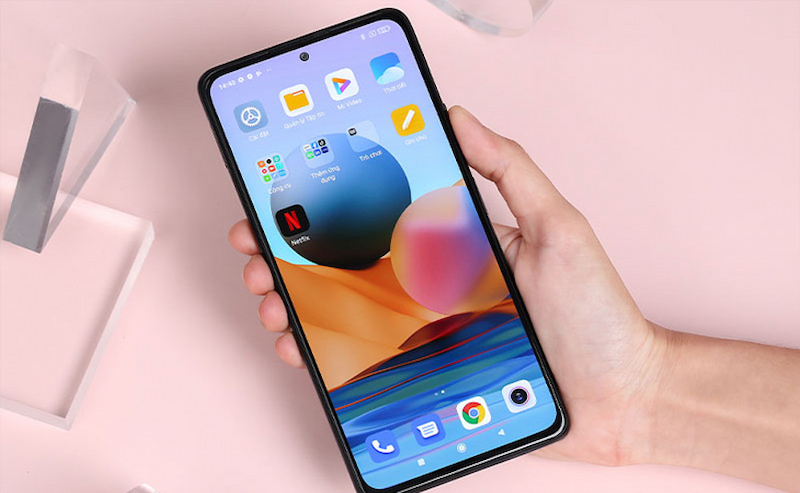 Xiaomi Redmi Note 10 Pro đáp ứng tối đa công việc livestream