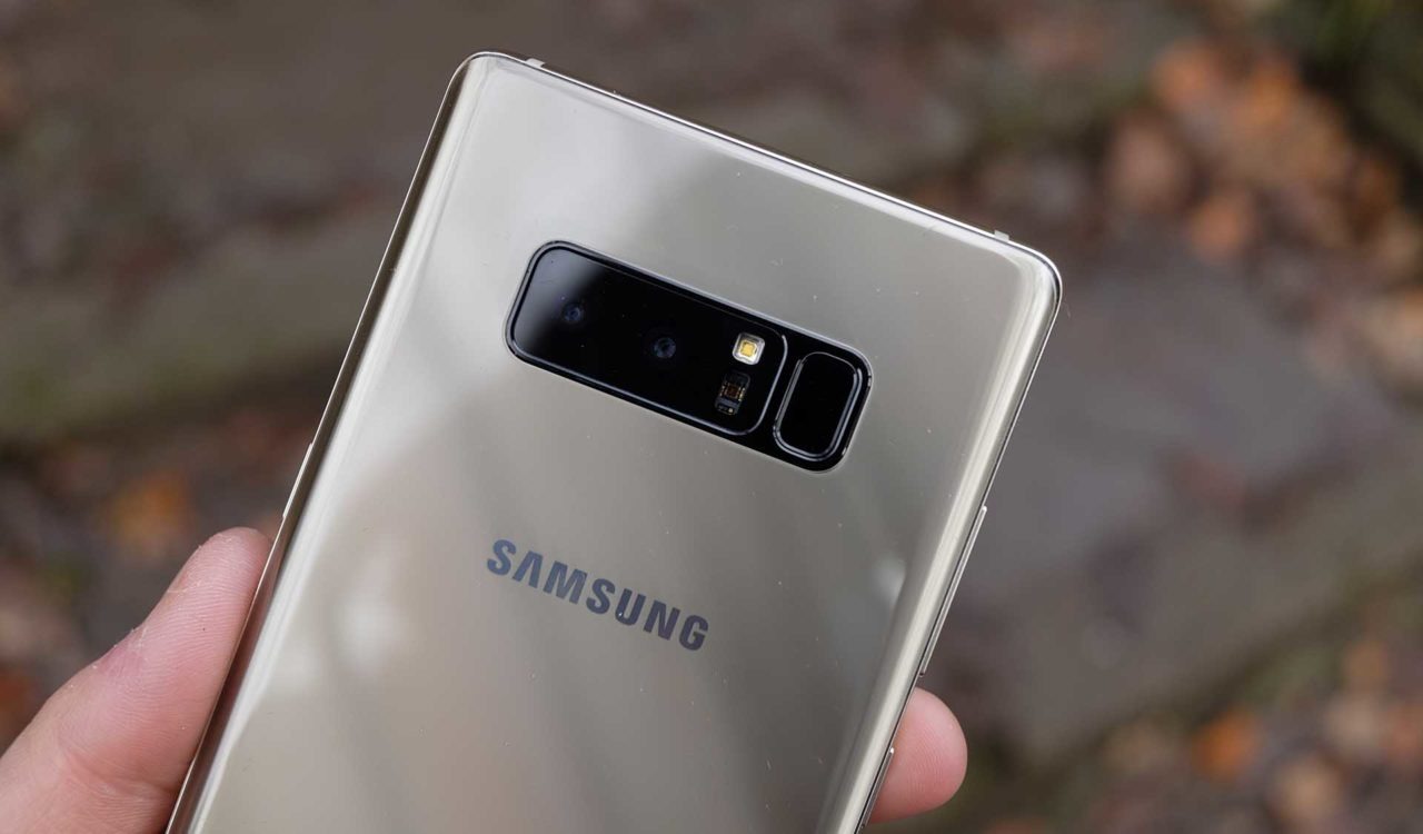Cụm camera kép trên Note 8
