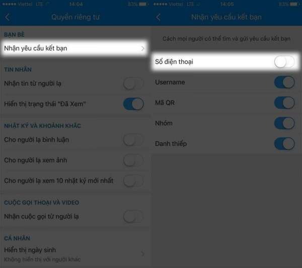 Hướng dẫn ẩn số điện thoại trên Zalo để bảo vệ thông tin cá nhân