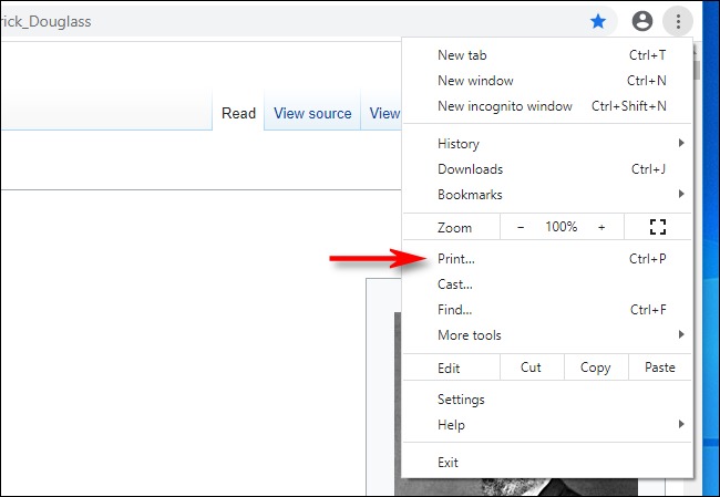 Lưu trang web thành PDF để xem offline