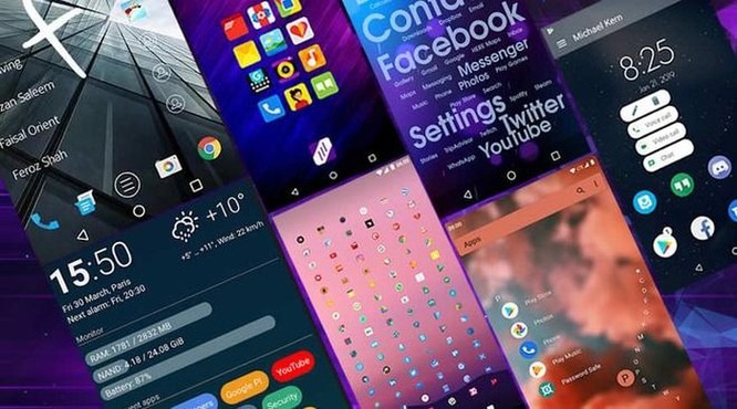 Thay đổi lại giao diện điện thoại
