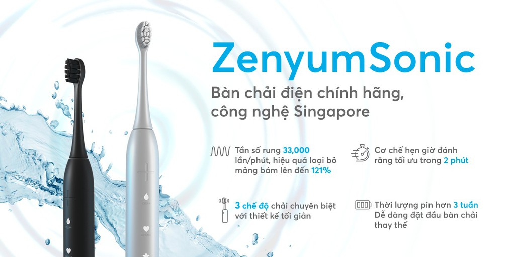 review bàn chải điện