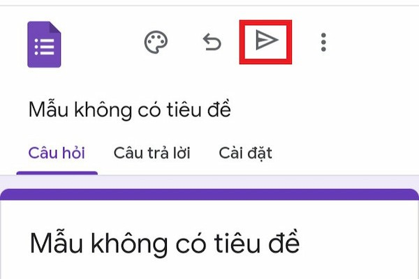 cach gui bieu mau sau khi hoan thanh