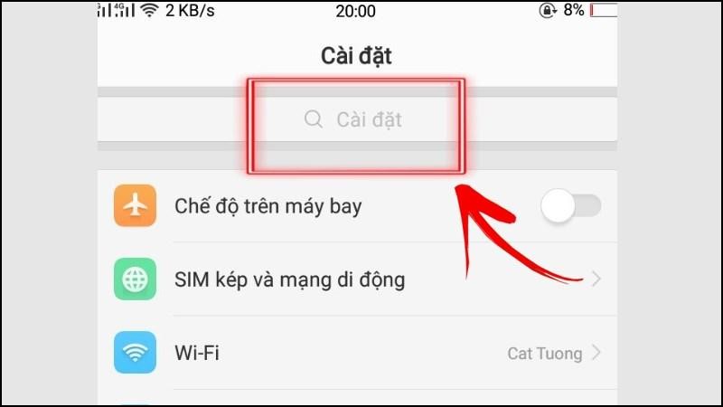 cách chia đôi màn hình OPPO