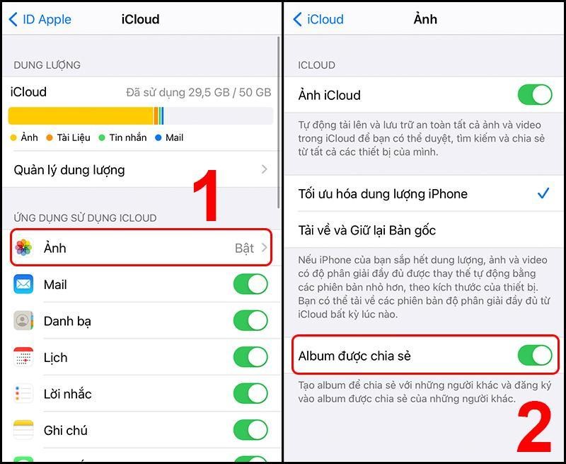 Cách chuyển ảnh từ iPhone sang iPhone