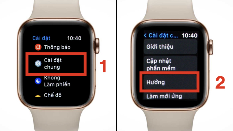 Cách đeo Apple Watch