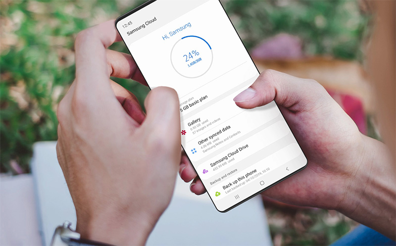 Tính năng định vị trên điện thoại samsung